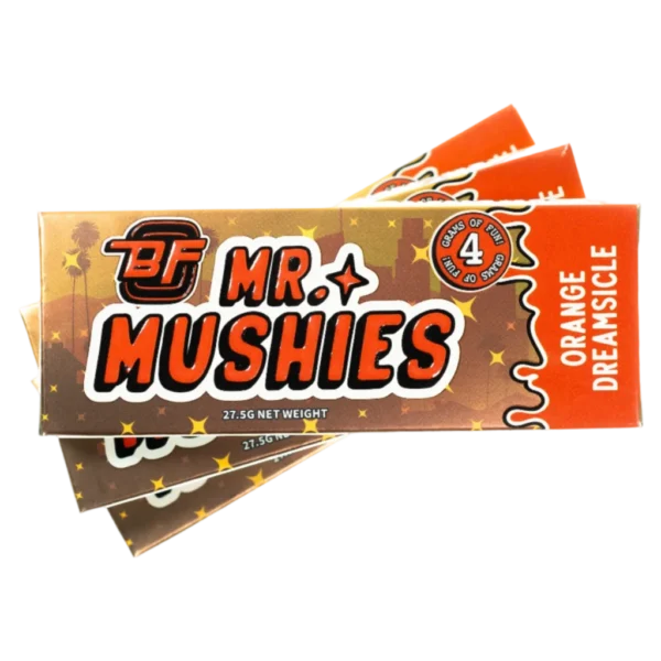 Mr. Mushies Orange Creamsicle Chocolate Bar