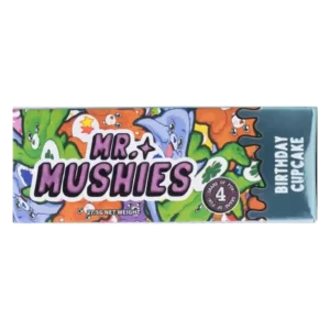 Mr. Mushies Birthday Cupcake Chocolate Bar