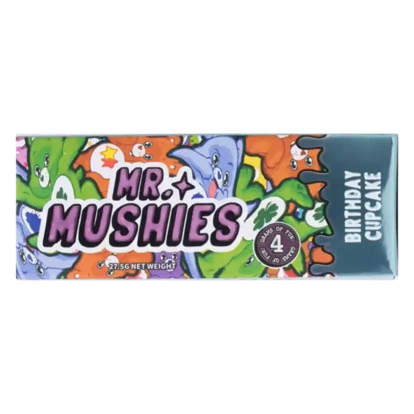 Mr. Mushies Birthday Cupcake Chocolate Bar