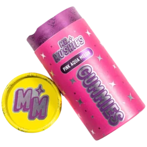 Mr. Mushies Pink Aqua Melon Gummies