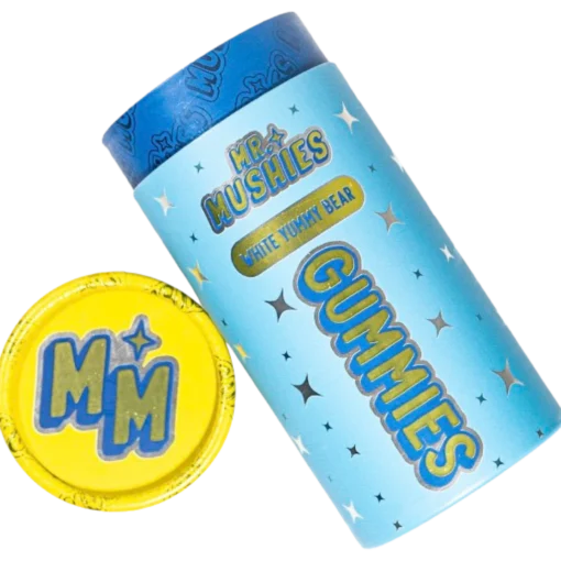Mr Mushies White Yummy Bear Gummies